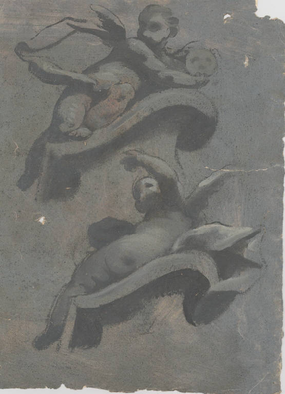 Putti alati (dipinto) di Ligari Cesare (terzo quarto sec. XVIII)