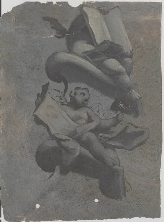 Putti alati (dipinto) di Ligari Cesare (terzo quarto sec. XVIII)