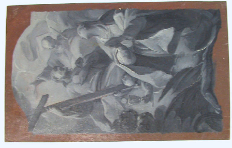Trinità (dipinto) di Ligari Giovanni Pietro (secondo quarto sec. XVIII)