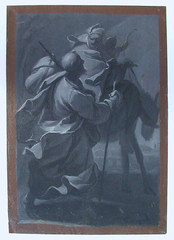 Fuga in Egitto (dipinto) di Ligari Giovanni Pietro (secondo quarto sec. XVIII)