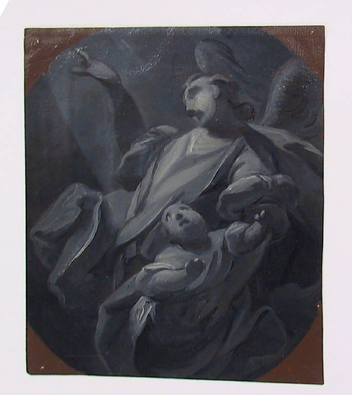 Angelo custode (dipinto) di Ligari Giovanni Pietro; Ligari Cesare (secondo quarto sec. XVIII)