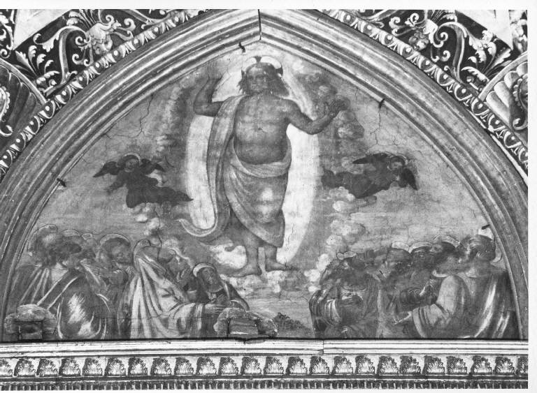 ASCENSIONE DI CRISTO (dipinto murale) (inizio sec. XVI)