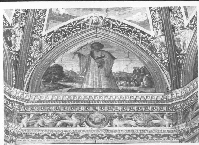 SANTO MARTIRE (dipinto murale) (inizio sec. XVI)