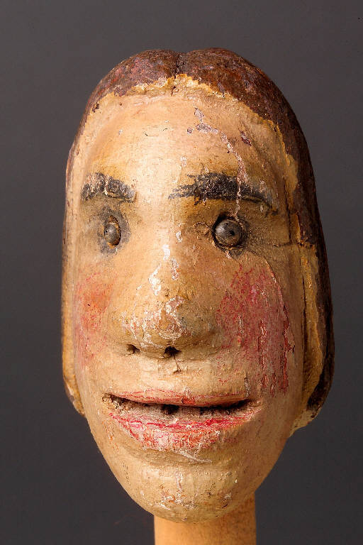 Figura maschile (testa di marionetta) (inizio sec. XX)