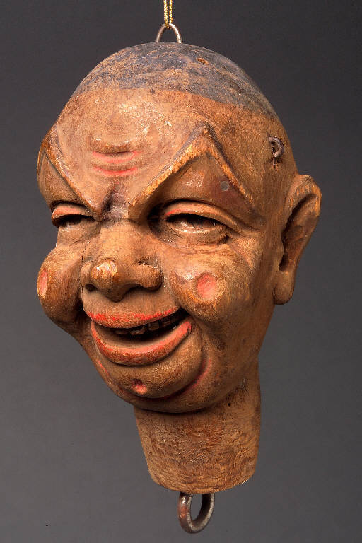 Figura comica orientale (testa di marionetta) (metà sec. XIX)