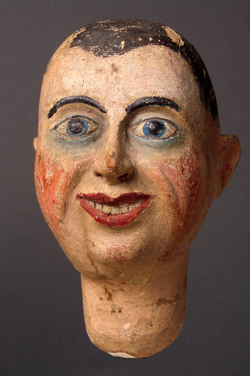Figura di generico (testa di marionetta) (seconda metà sec. XIX)