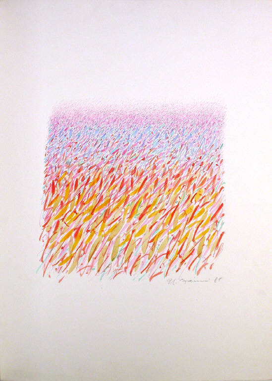 Infinito cromatico, Astratto (disegno) di Faini Umberto (sec. XX)