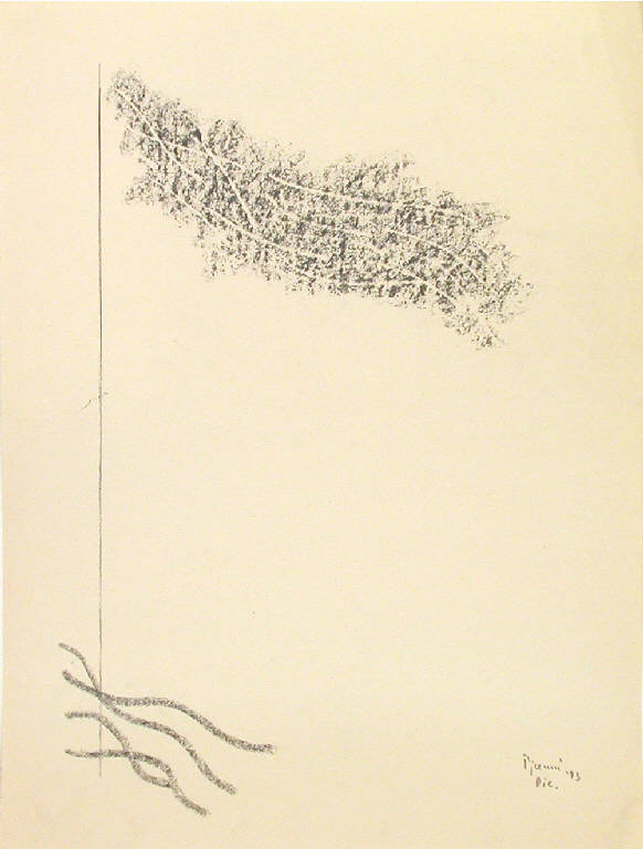 Senza titolo, Astratto (disegno) di Picenni Ferdinando (sec. XX)
