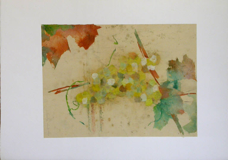 Moscato d'autunno, Astratto (dipinto) di Denti Danila (sec. XXI)