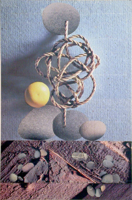 Senza titolo, Figurativo (collage) di Crippa Luca (seconda metà sec. XX)
