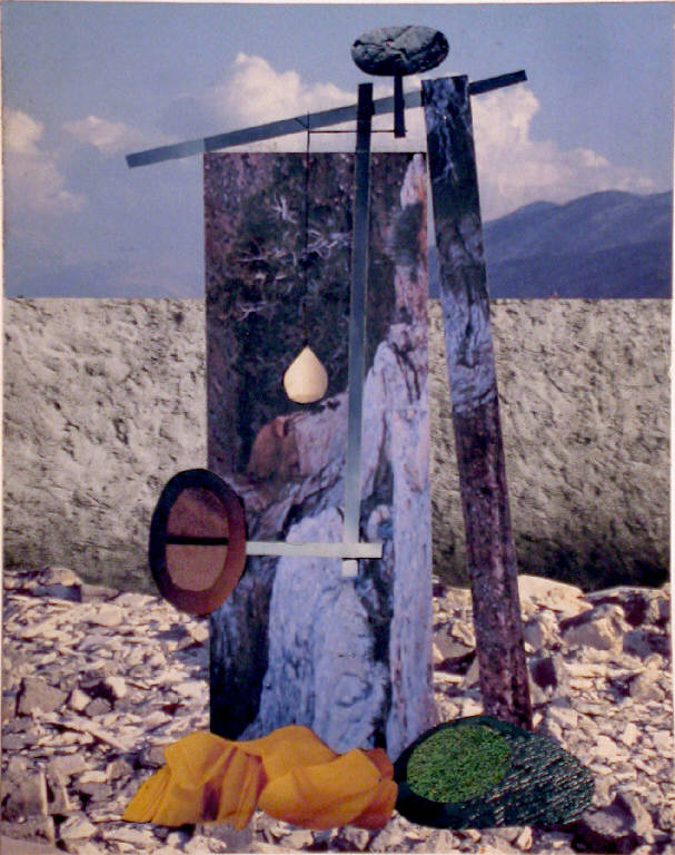 Senza titolo, Figurativo (collage) di Crippa Luca (seconda metà sec. XX)
