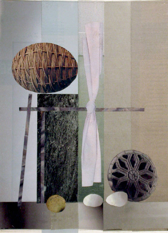 Senza titolo, Figurativo (collage) di Crippa Luca (ultimo quarto sec. XX)