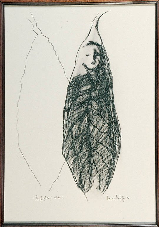 La foglia è viva (disegno) di Daleffe Franco (sec. XX)