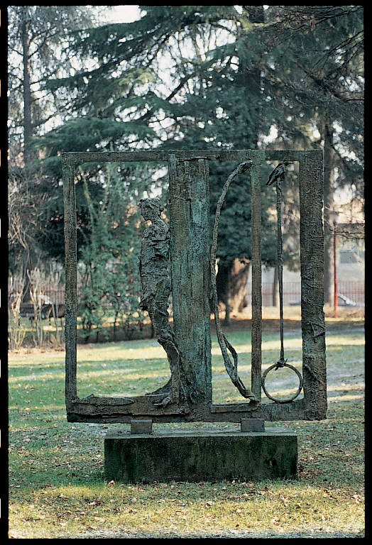 Pianura 1980, Astratto (scultura) di Ghinzani Alberto (sec. XX)