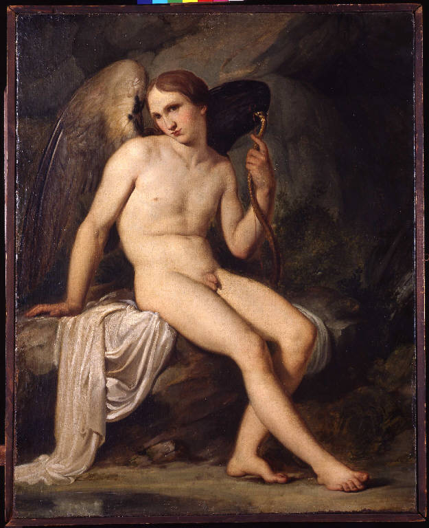 Cupido, CUPIDO (dipinto) di Hayez, Francesco (sec. XIX)