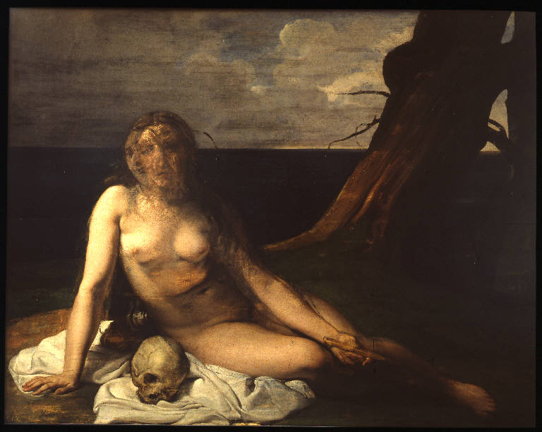 La Maddalena penitente, MADDALENA PENITENTE (dipinto) di Hayez, Francesco (sec. XIX)