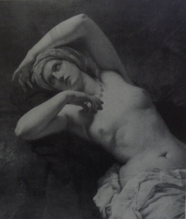 Odalisca nel sonno, ODALISCA (dipinto) di Hayez, Francesco (sec. XIX)
