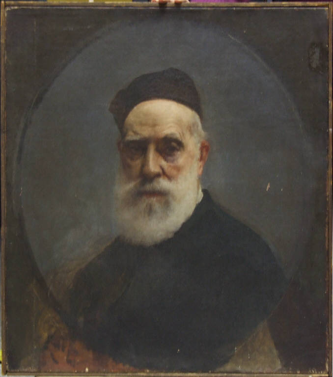 Autoritratto, AUTORITRATTO (dipinto) di Hayez, Francesco (sec. XIX)