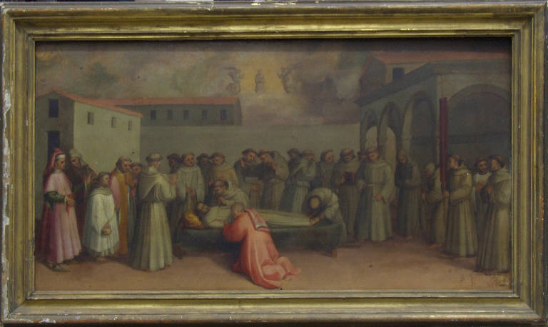 I funerali di San Francesco, Funerali di san Francesco (dipinto) di Beato Angelico (maniera) (sec. XVI)