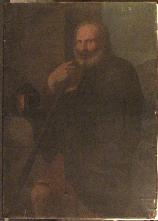 L'ebreo errante, figura maschile di anziano (dipinto) di pittore ignoto (sec. XIX)