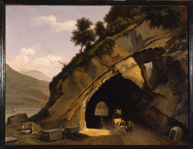 La galleria di Varenna, GALLERIA DI VARENNA (dipinto) di Taparelli d'Azeglio, Massimo (sec. XIX)