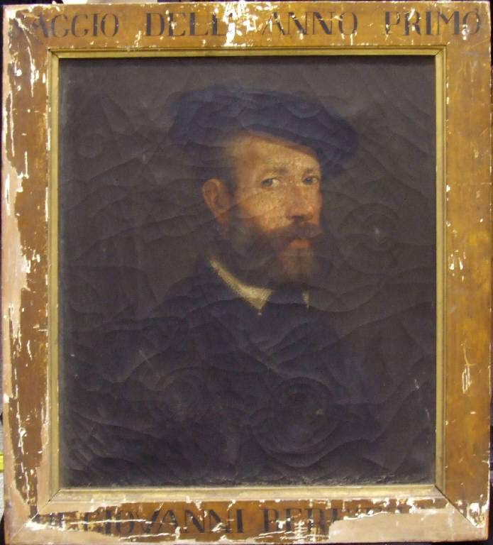 Ritratto, RITRATTO MASCHILE (dipinto) di Beretta, Giovanni (sec. XIX)