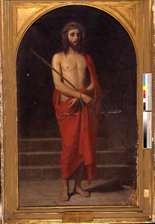 Ecce Homo, ECCE HOMO (dipinto) di Brambilla, Ferdinando (sec. XIX)