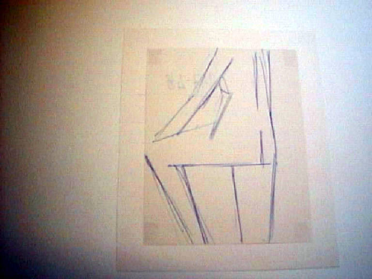Nudo di donna, NUDO FEMMINILE (disegno) di Parisi Giuseppe Vittorio (sec. XX)