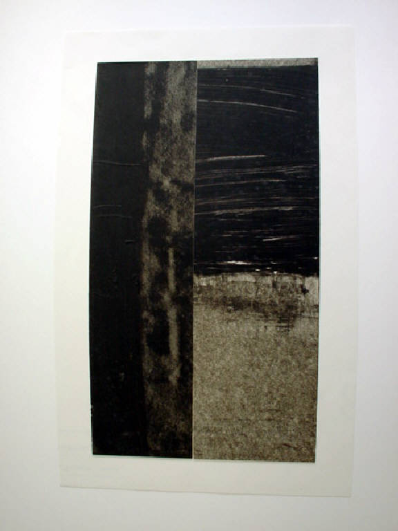 Traccia scura, Astratto (disegno) di Parisi Giuseppe Vittorio (sec. XX)