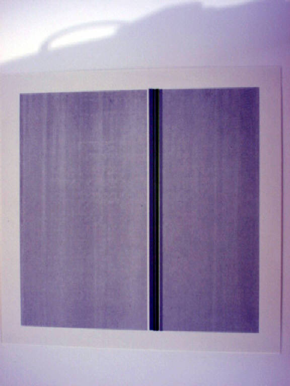 Traccia verticale in dissimmetria dinamica, Astratto (disegno) di Parisi Giuseppe Vittorio (sec. XX)