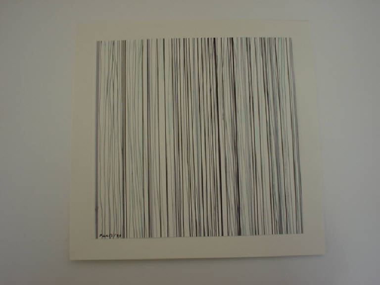 Composizione verticale, Astratto (disegno) di Parisi Giuseppe Vittorio (sec. XX)