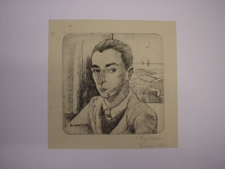Ritratto di giovane (disegno) di Di Giorgio Giovanni (sec. XX)