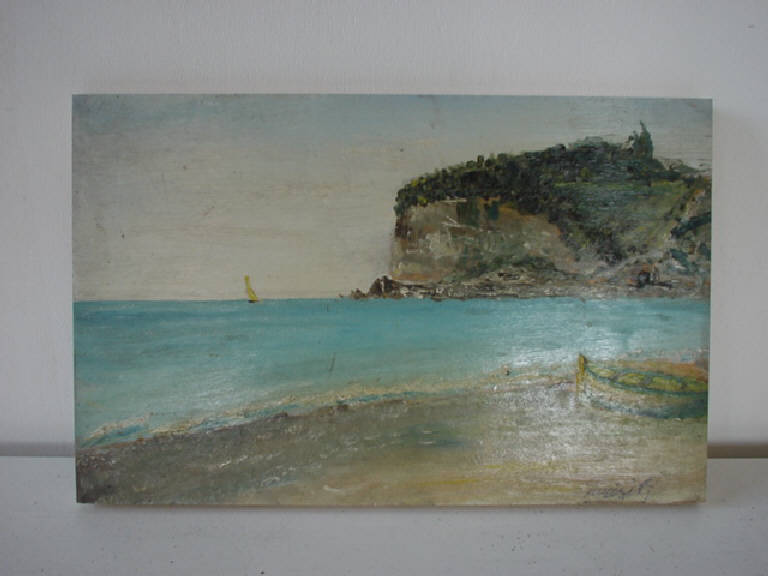 La punta di Celle (dipinto) di Parisi Giuseppe Vittorio (sec. XX)