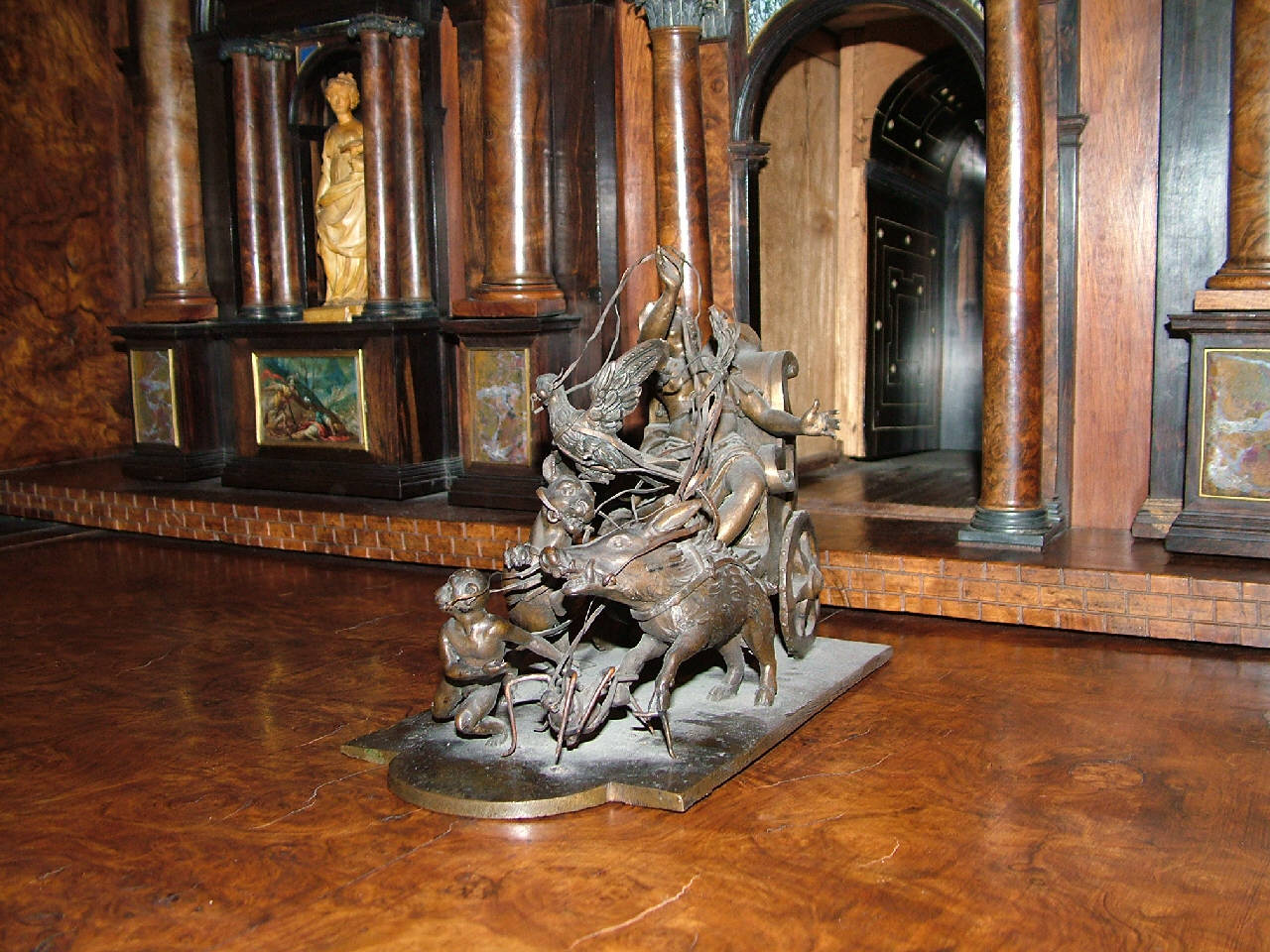 La Ragione trascinata dai sensi (statua) - bottega milanese (primo quarto sec. XVII)