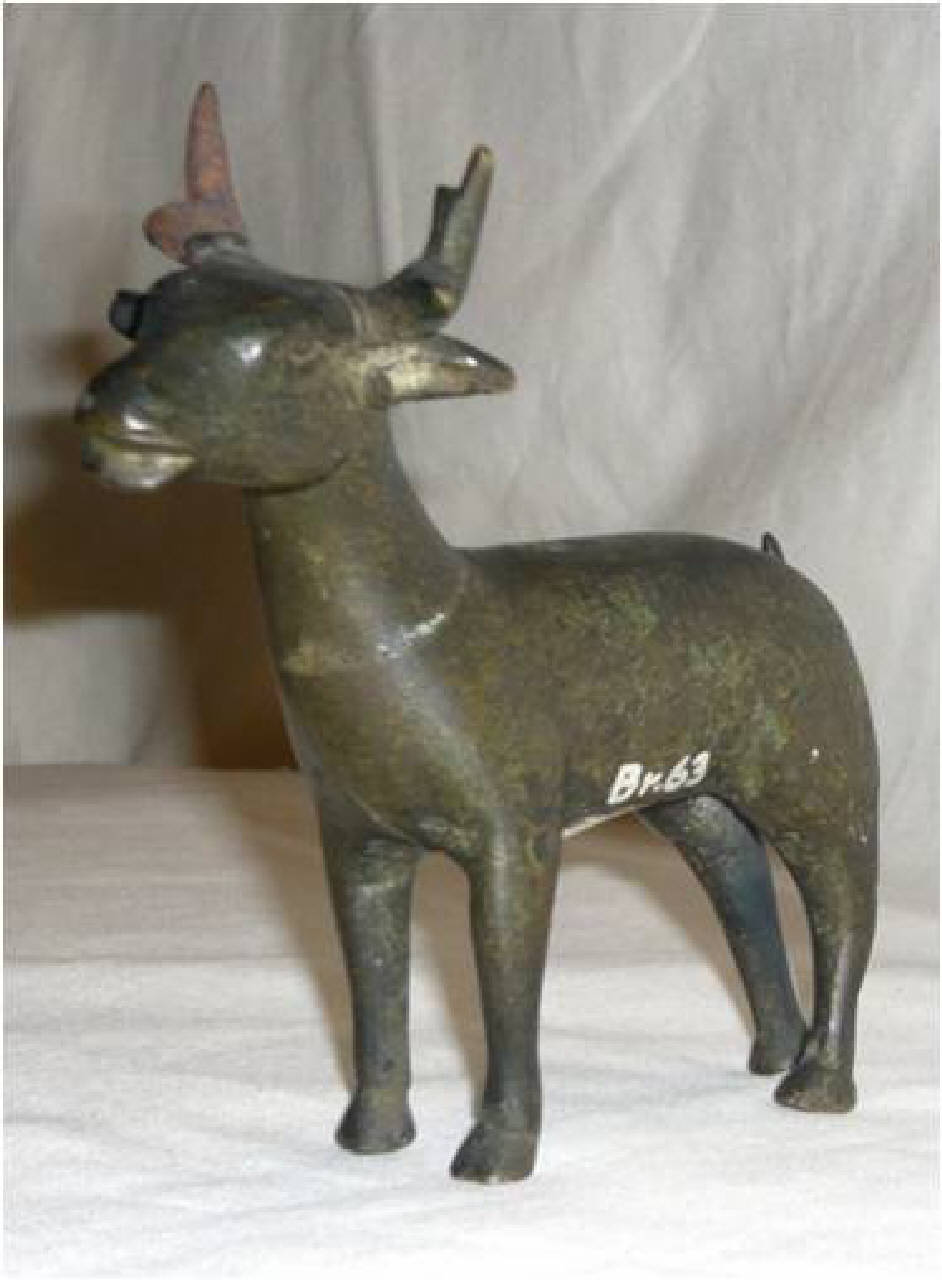 cervo (statuetta) - arte italiana (sec. XIX)