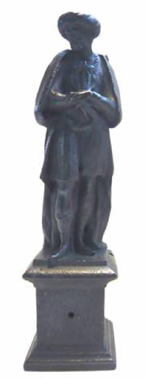 uomo orientale con braccia conserte (scultura) - arte veneta (sec. XVII)