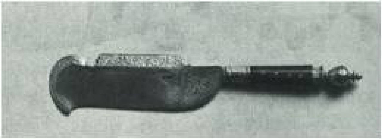 coltella da caccia piccola - arte tedesca (Sassonia) (sec. XVI)