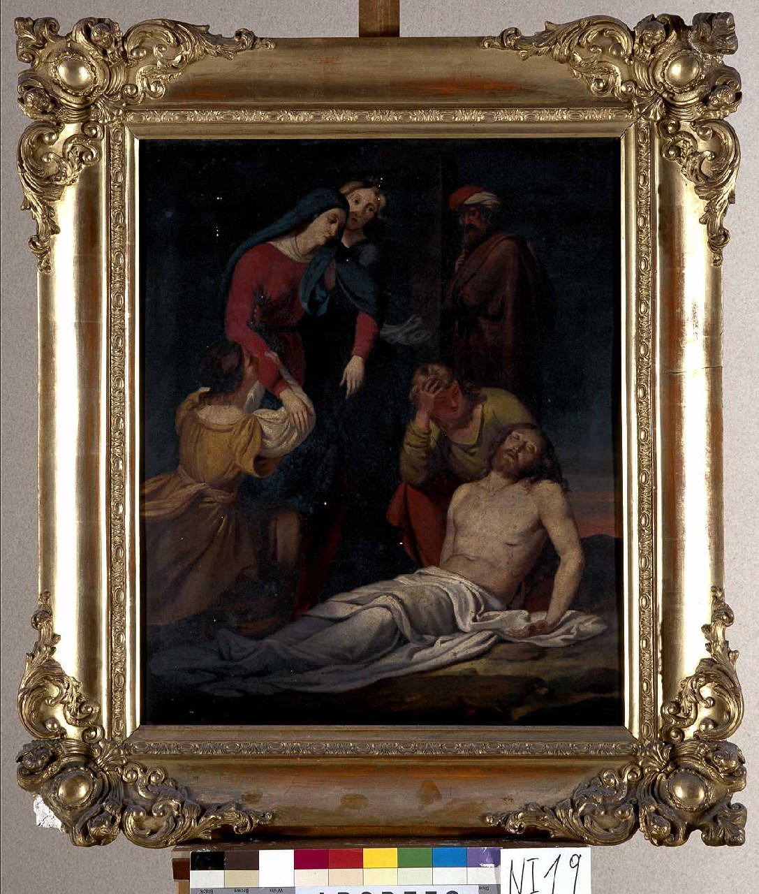 Compianto sul Cristo morto (dipinto) - ambito lombardo (prima metà sec. XIX)