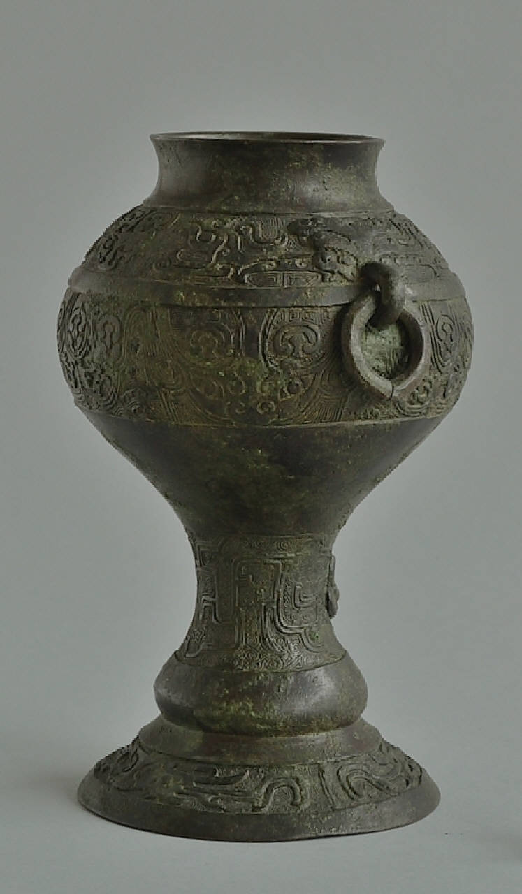 taotie (vaso) - manifattura cinese (secc. XIX/ XX)