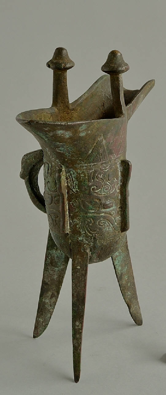 Taotie, mascherone (vaso rituale) - produzione cinese (secc. XIX/ XX)