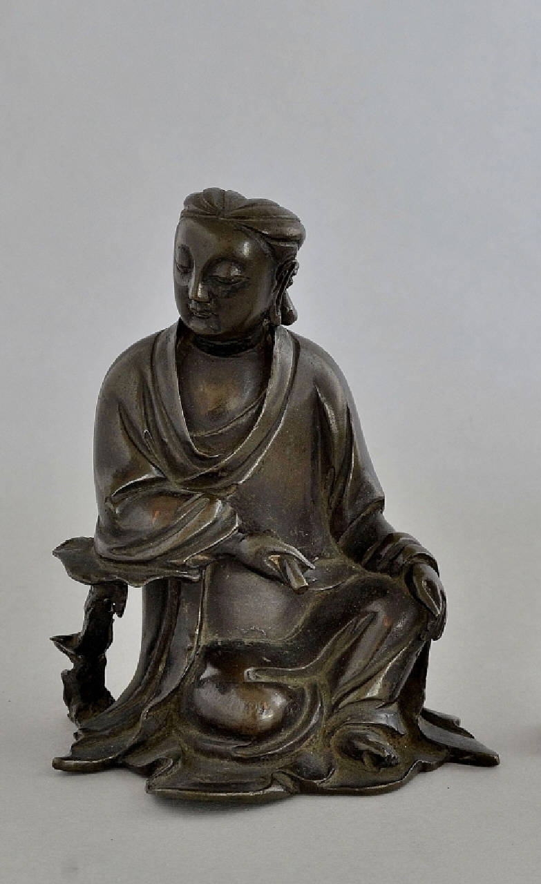 deità (statuetta) - produzione cinese (secc. XVIII/ XIX)