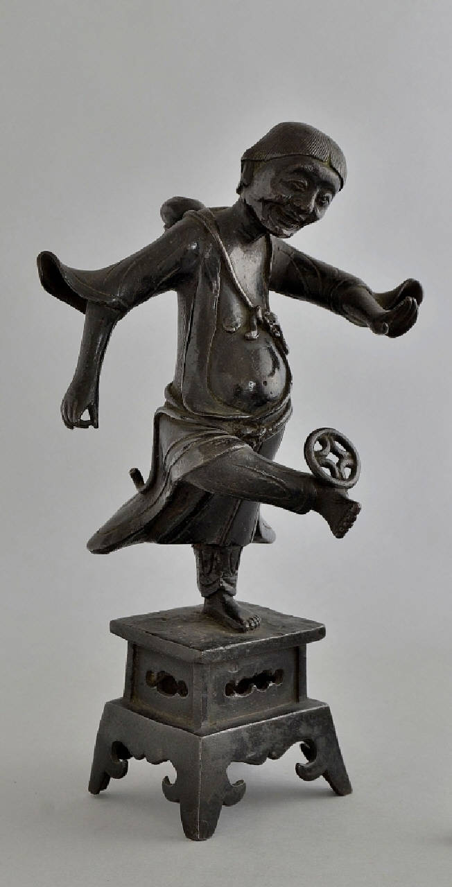 Liuhai, deità (statuetta) - produzione cinese (sec. XVII)