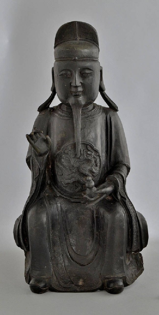 deità (statuetta) - produzione cinese (sec. XIX)