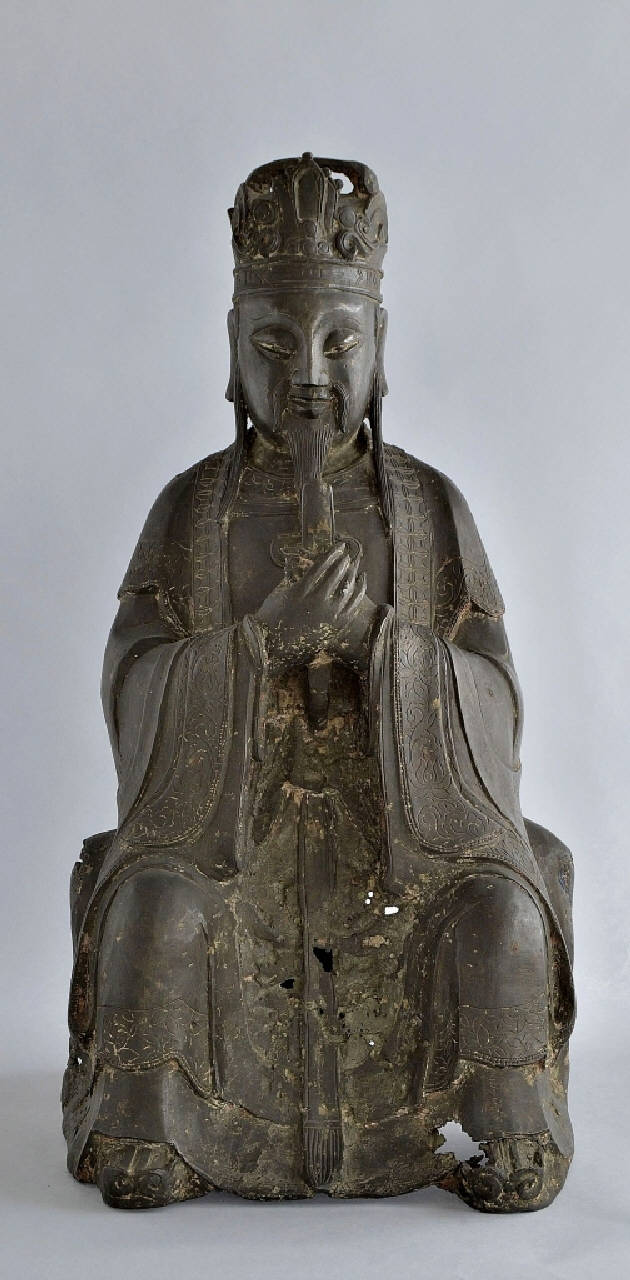 deità (statua) - produzione cinese (sec. XVII)