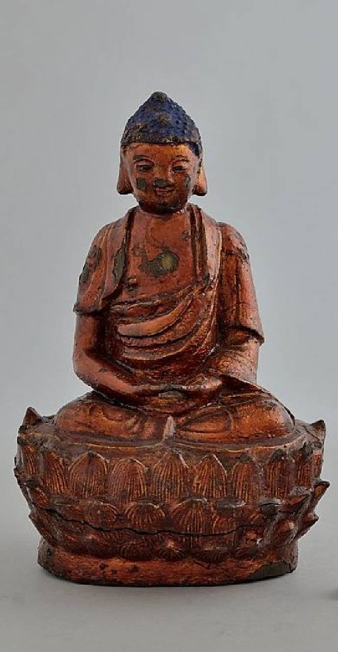 buddha (statuetta) - produzione cinese (sec. XVII)