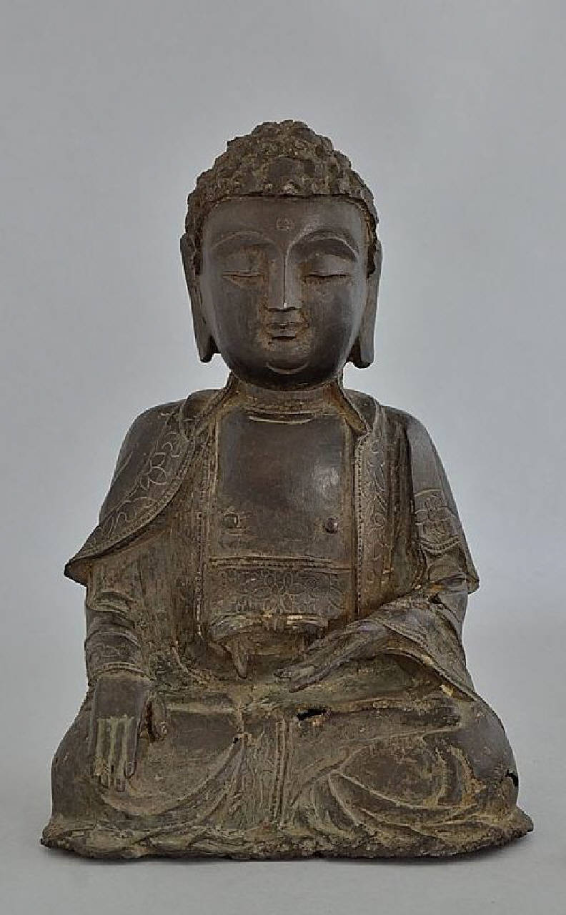 buddha (statuetta) - produzione cinese (sec. XVII)