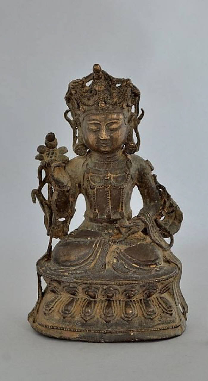Guanyin, bodhisattva (statuetta) - produzione cinese (sec. XVII)