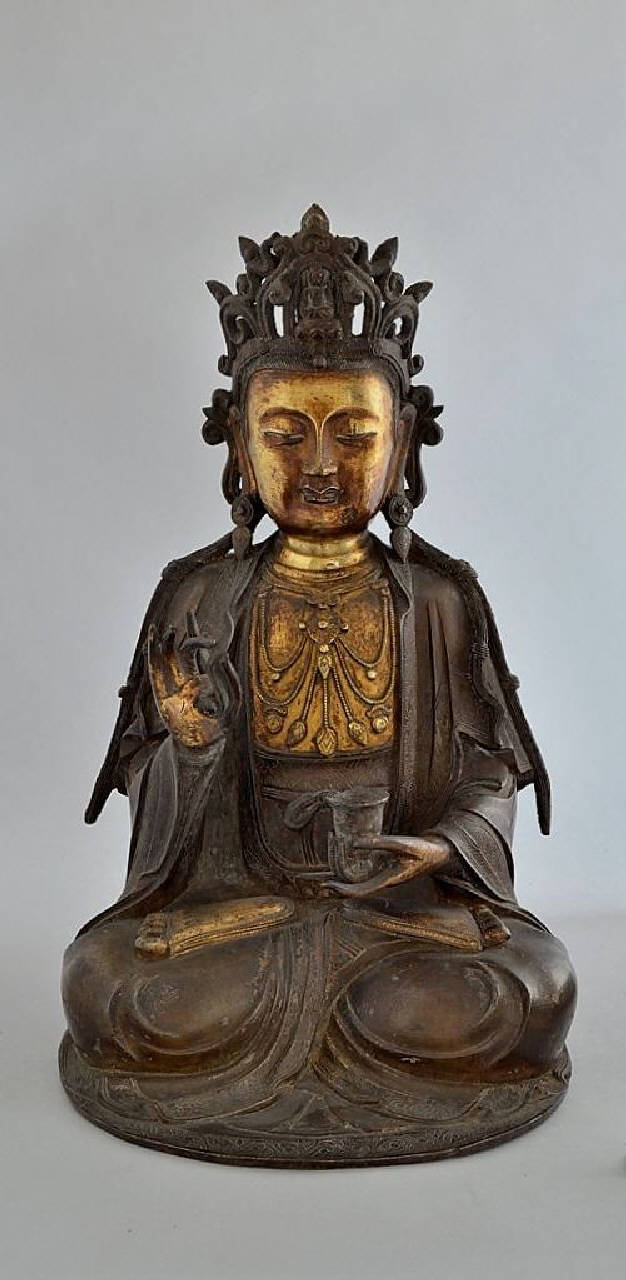 Guanyin, bodhisattva (statuetta) - produzione cinese (sec. XVII)