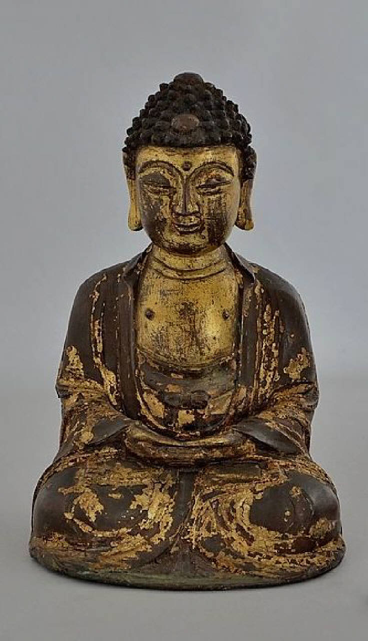 buddha (statuetta) - produzione cinese (sec. XVII)