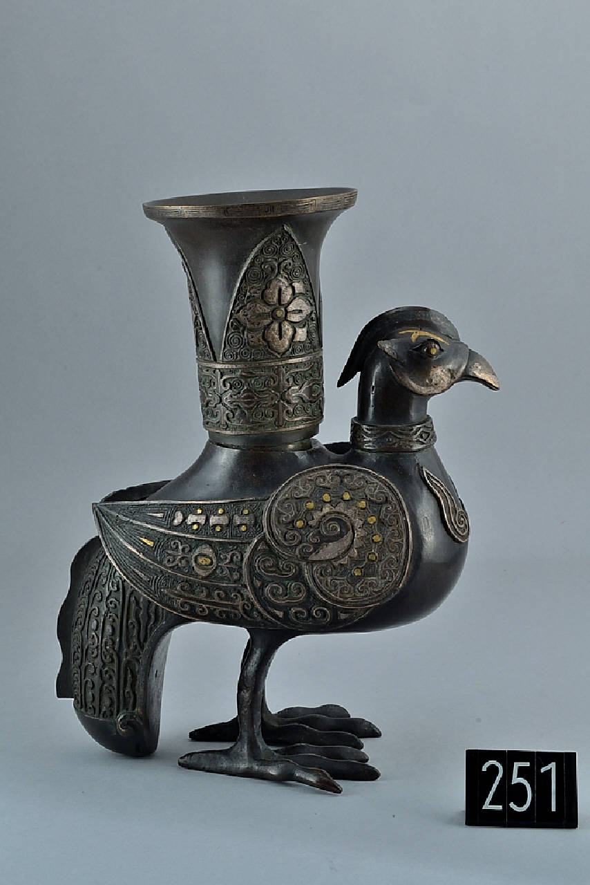 uccello (scultura) - produzione cinese (secc. XVIII/ XIX)